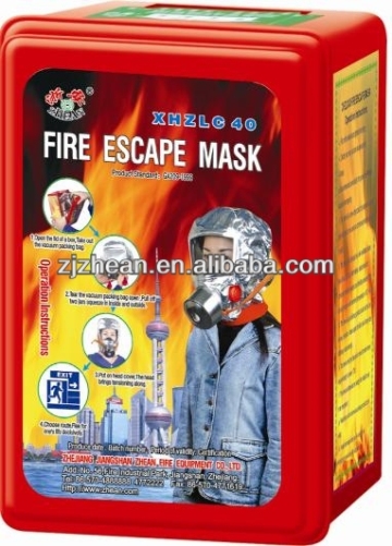 emergency escape mask/XHZLC 40 MASK / ce marked escape mask