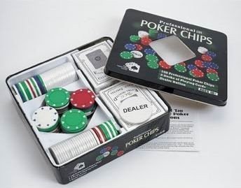 4G 100PCS POKER CHIPS SET