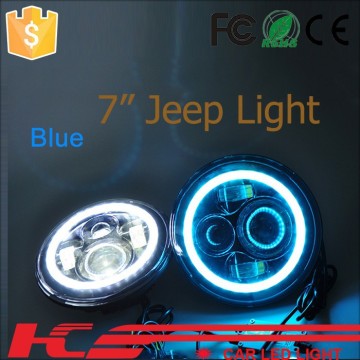 mini jeep wrangler suv 4x4 accessories led 7 inch 30w jeep head light