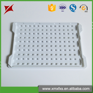 Popular pp packaging recyclable plastic blister electronics tray