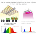 Lámparas de barra LED de espectro de espectro completo para plantas