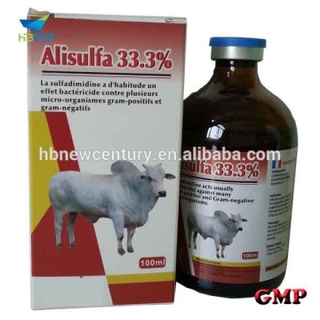 33.3% Sodium Sulfadimidine injection animal pharmaceuticals