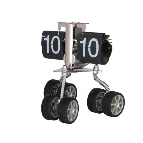 Funny Three Wheels Flip Clock