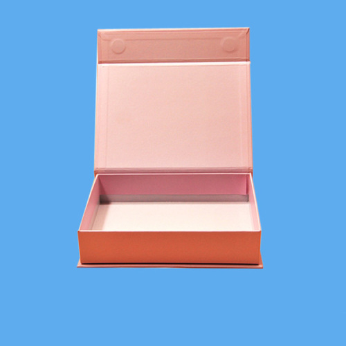 豪華なプリントピンクの磁気ボックスカスタムロゴ