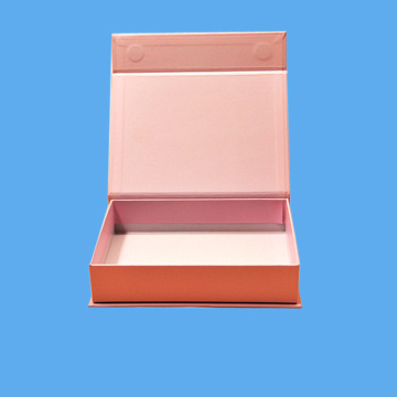 Box magnetico rosa stampato di lusso Logo personalizzato