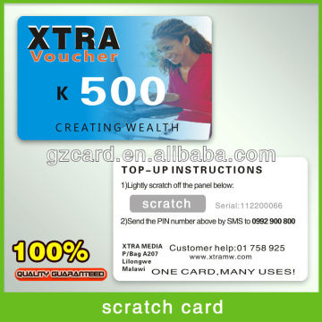 Online recharge voucher