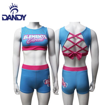 Sublimation cute cheer sport bra