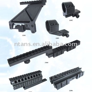 Picatinny Rail Gun Mount