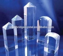 Optical K9 blank crystal for laser engraving