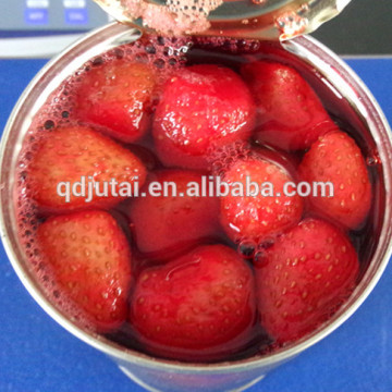 425g Fresh Canned fruit strawberry in syrup,canned fruit food