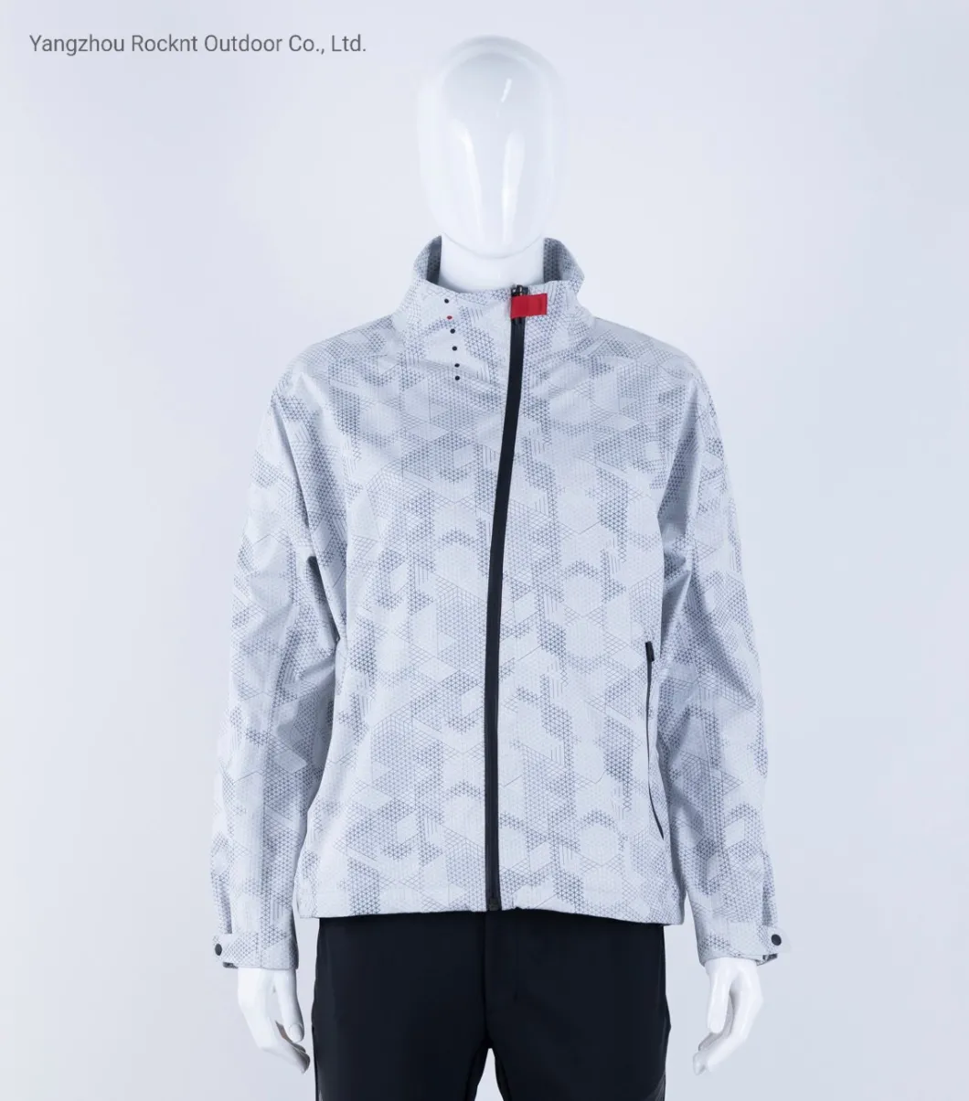 High Quality Women Full Seal Taped Waterproof Rain Jacket