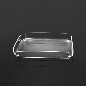 APEX Small Acrylic Clear Tray For Bathroom