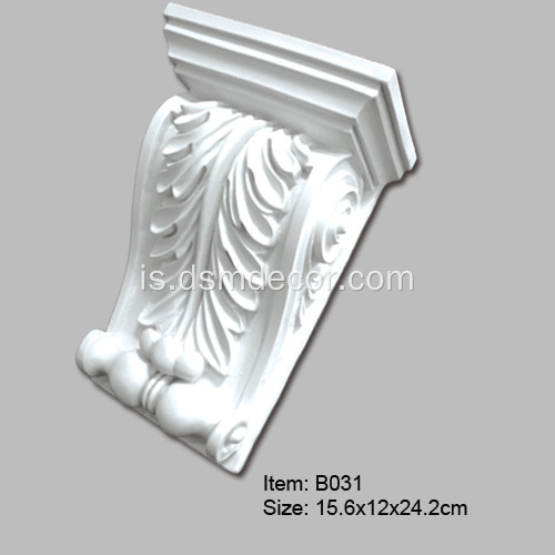 Pólýúretan froðu Chesterfield Corbels