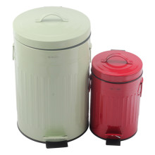stainless steel Trash Can with Foot Pedal