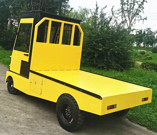 Customized Four Wheel Electric Platform Truck