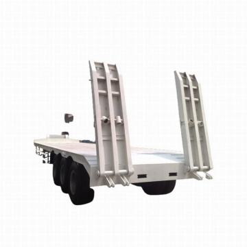 3 Axles Cheap Shipping Flat Bed Semi Trailers