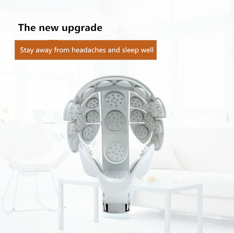 Wholesale multi-functional electric head massager household electric pine scalp massager