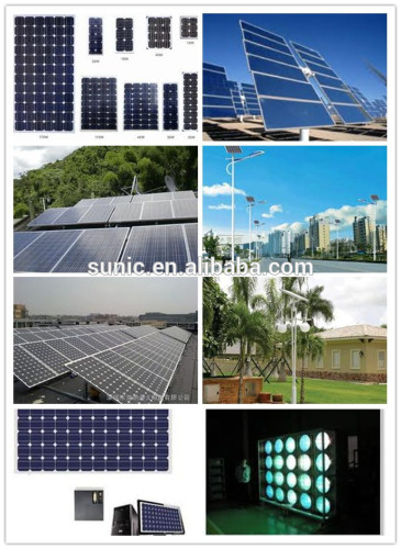 WUHAN SUNIC 100MW solar panel production line price solar panel 300w automatic turnkey module 1kw solar panel(Argus)