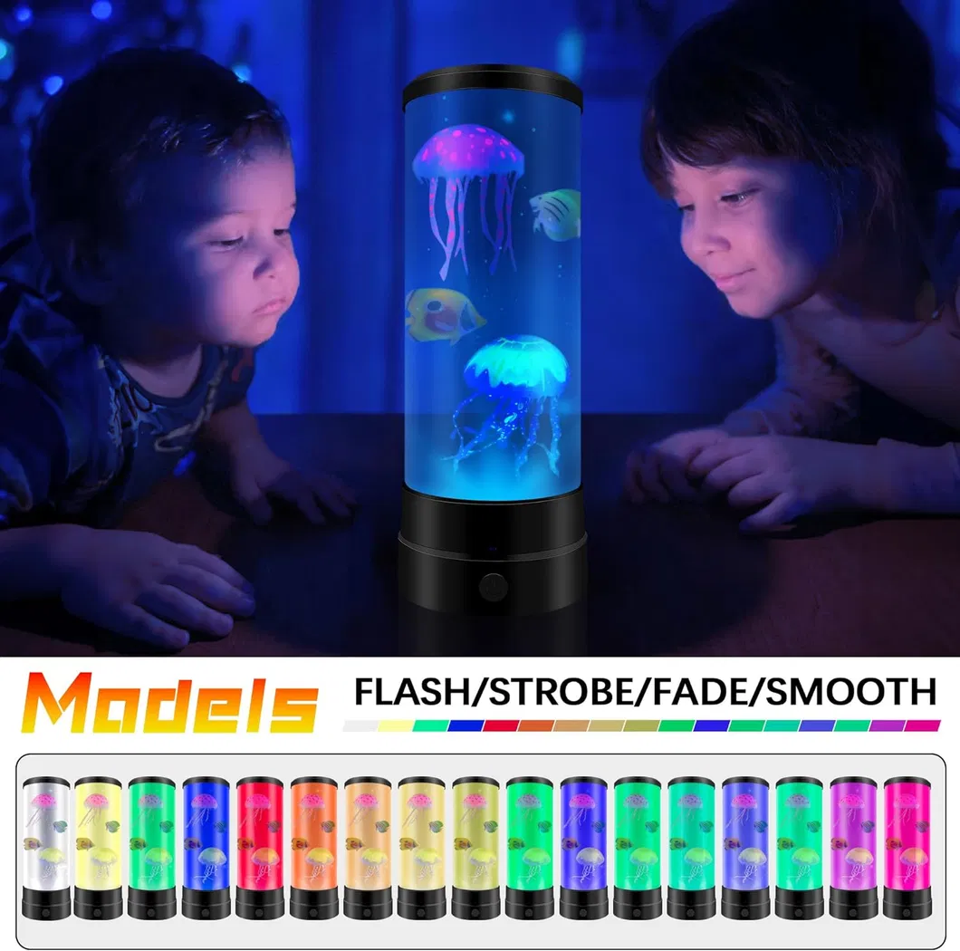 16 Color Changing Jellyfish Lamp with Remote Control