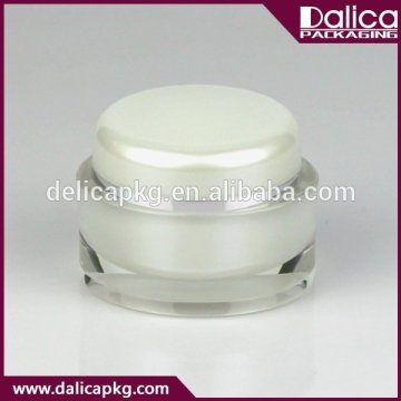 15ml,30ml,50ml acrylic oval jar