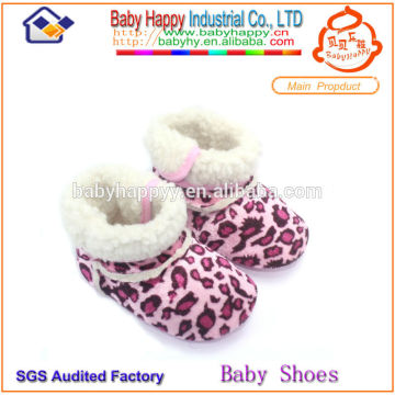 China wholesale plush cheap winter girl baby soft shoes