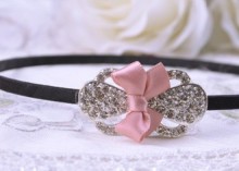 Large bowknot decoration hair band for girl