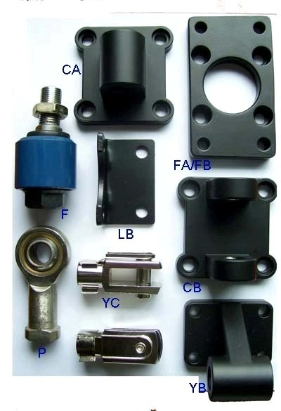 Sda 40mm Bore 50mm Stroke Double Acting Cylinders Professional Pneumatic Compact Cylinder