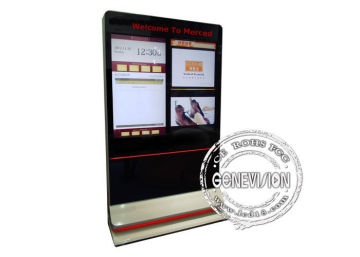 Commercial Kiosk Digital Signage , Full Hd Sensor Advertising Players