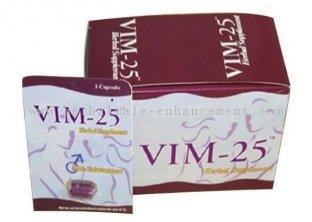 VIM-25 Permanent Hard Herbal Male Enhancement Supplement Se