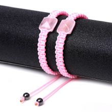 Handcrafted Reiki Energy Amethyst Crystal Pyramid Bracelet for Women and Girls: A Healing Accessory