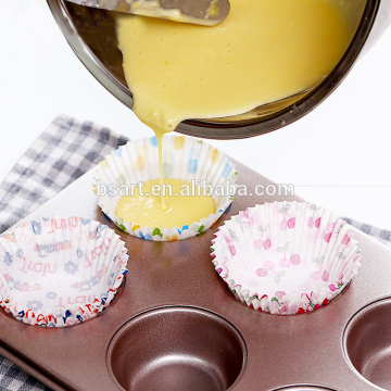 customed disposible cupcake paper baking cake cups