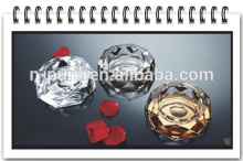 K9 gold Crystal Glass Ashtray, luxurious crystal ashtray