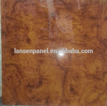 Pvc stome wooden color Texture Shower Walls furniture wall pvc uv Panels