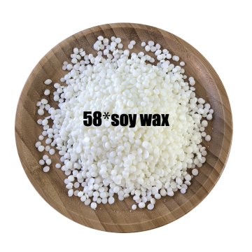 Wholesale Luxury 58 Natural Soya Wax Flakes for Scented Container Candles