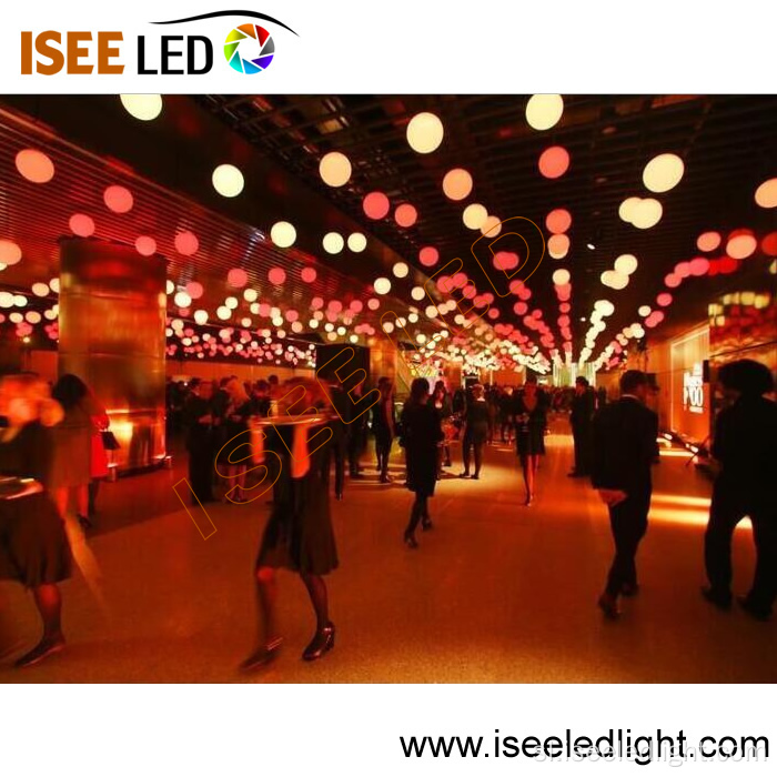 LED kinetična 3D krogla svetloba za odrsko razsvetljavo