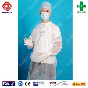 Disposable medic doctor gown