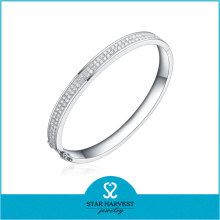 Fashion Latest women 925 silver bangles