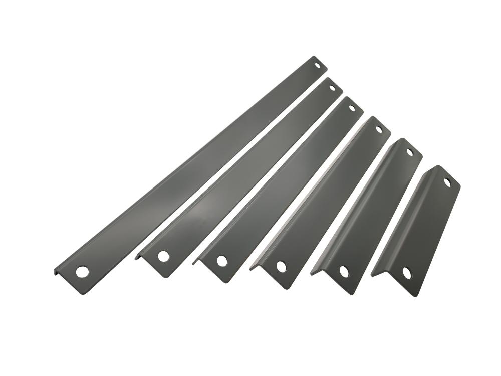 Sheet metal corner bracket fixing desk