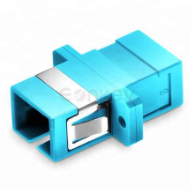 SC UPC OM3 Multimode Simplex Fiber Optic Adapter