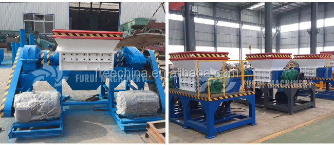 Low maintenance cost shredder plastic price/textile shredder machine