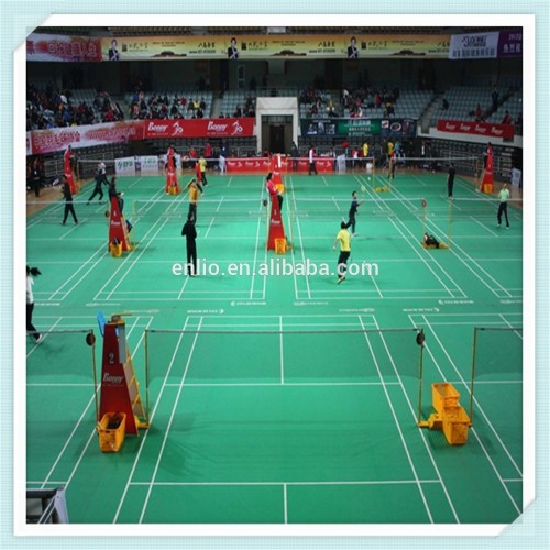 Najlepsza jakość PCV sportowa podłogi dla Badminton Court