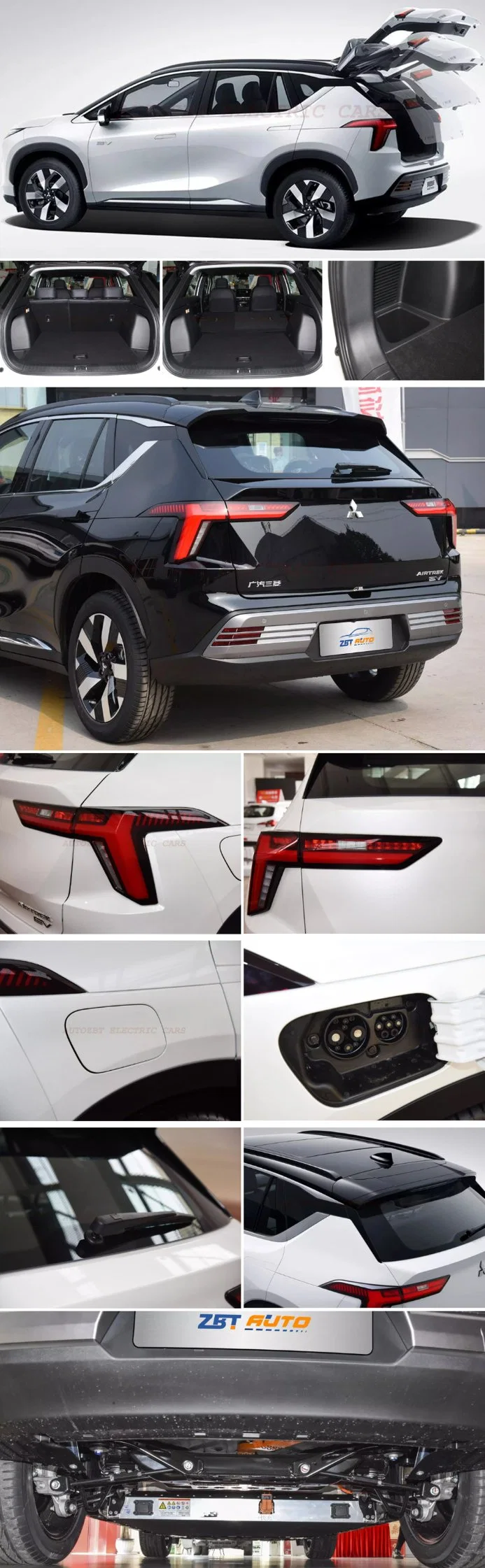 Made in China 510km Long Range Airtrek SUV EV 2 Wheel Drive Pure Electric Smart Motor Auto Car with Ar Live Navigation