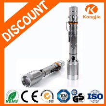 Most Powerful Aluminium Rechargeable LED Flashlight high power long beam rechargeable flash light