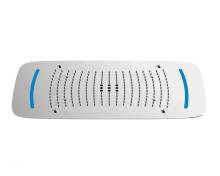 LED shower heads with illumination