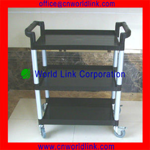 OEM Plastic 3 Layers Service Hotel Trolly