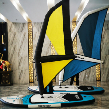 China Factory Wholesale Double Layer Windsurfing Boards and Inflatable Wing Sails for Water Sports