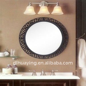 Chrome Framed Silve Bath Mirror