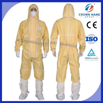 TYPE 5 and 6 coveralls nonwoven coated PE overall