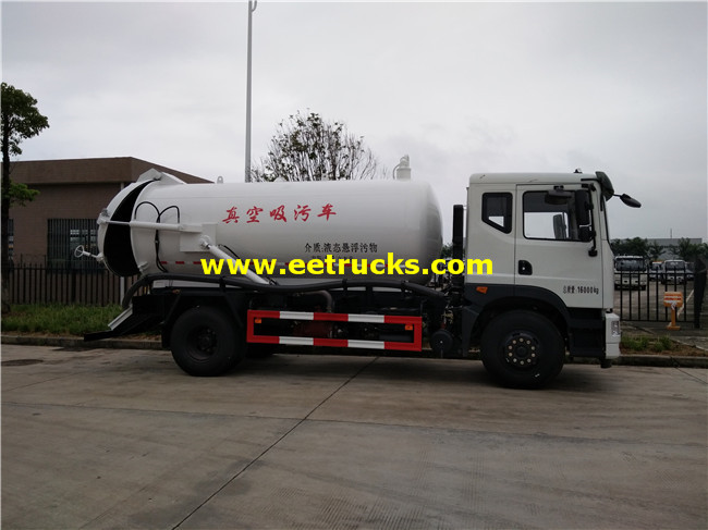 9000L 4x2 Sewage Suction Trucks