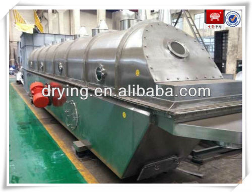 VIBRATING FLUID BED CONTINUOUS DRYER